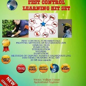 Pest control training kit set 7GB