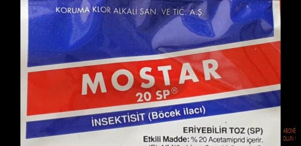 Mostar 20SP BÖCEK İLACI