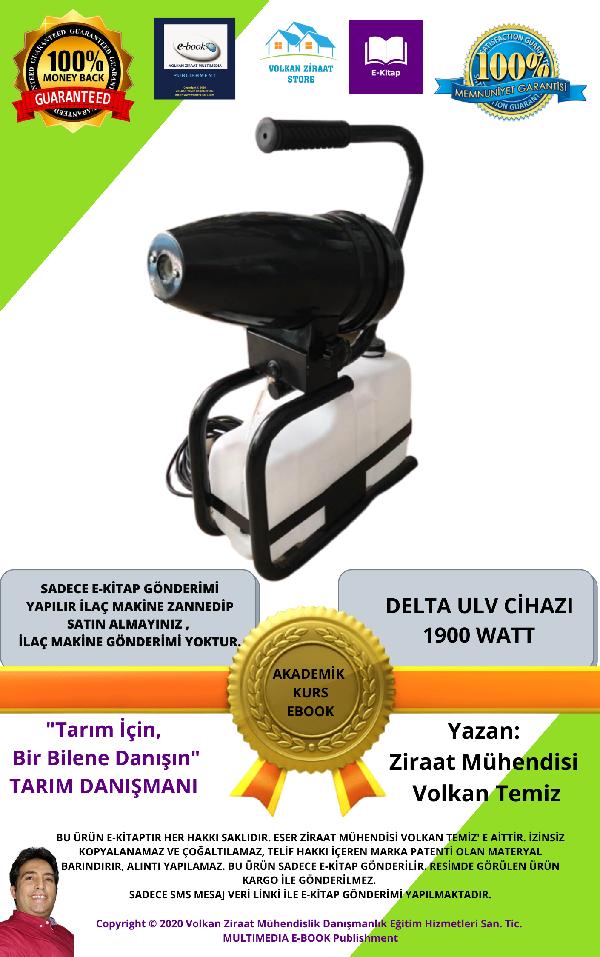 DELTA ULV İLAÇLAMA CİHAZI ULV SİSLEME EBOOK 