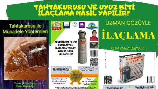 Tahtakurusu mayt biti ilaçlama eğitim kitabı