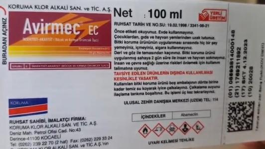 Avirmec galeri sinek ilacı 100ml